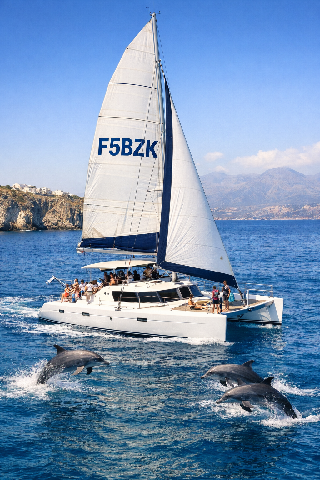 Excursion catamaran Crète